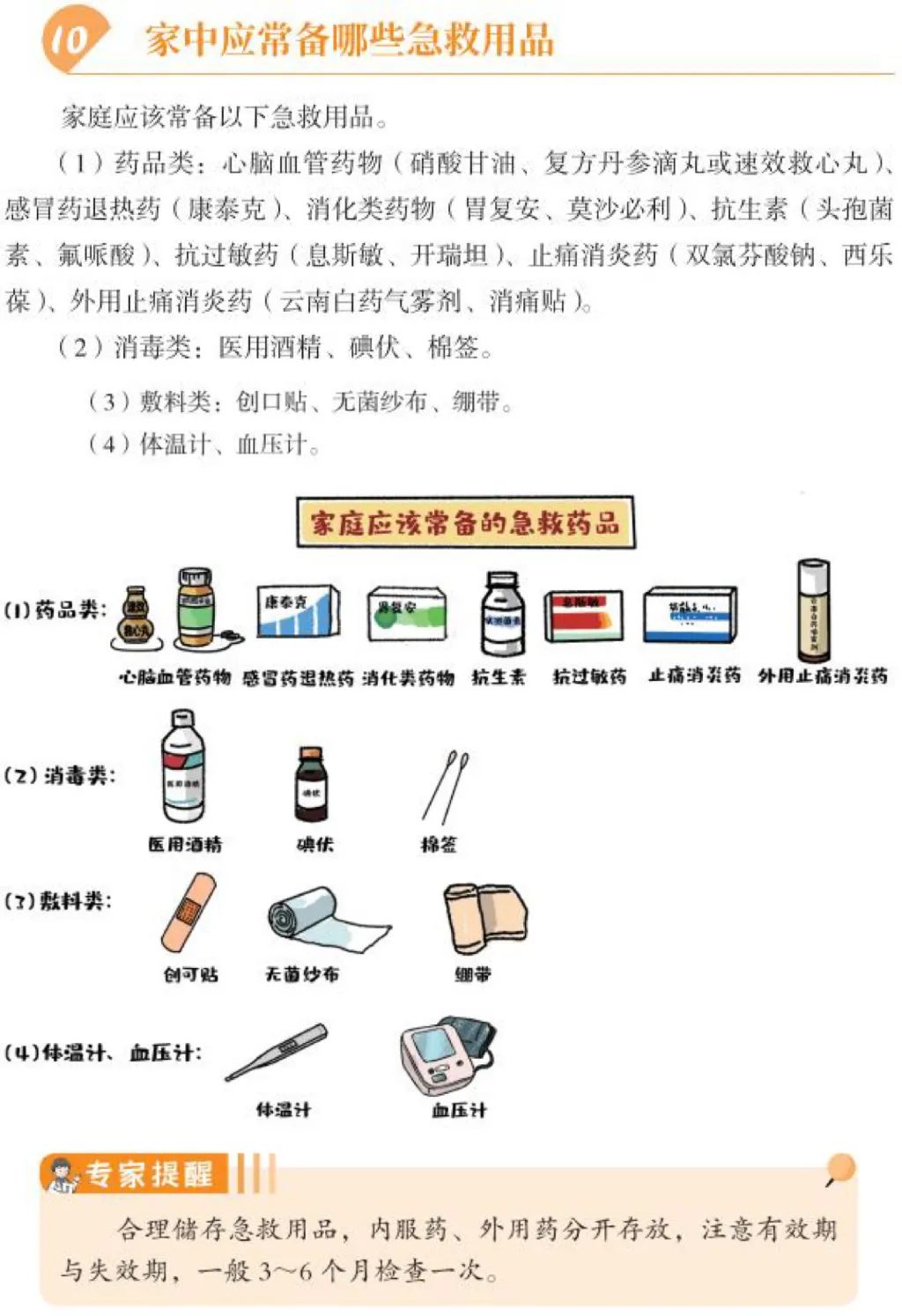 家中常见物品的急救妙用